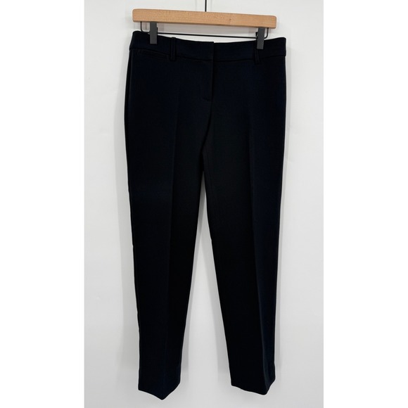 Talbots Pants - Talbots Pants Womens 4 Petite Black Hampshire Straight Leg Dress Trousers Office